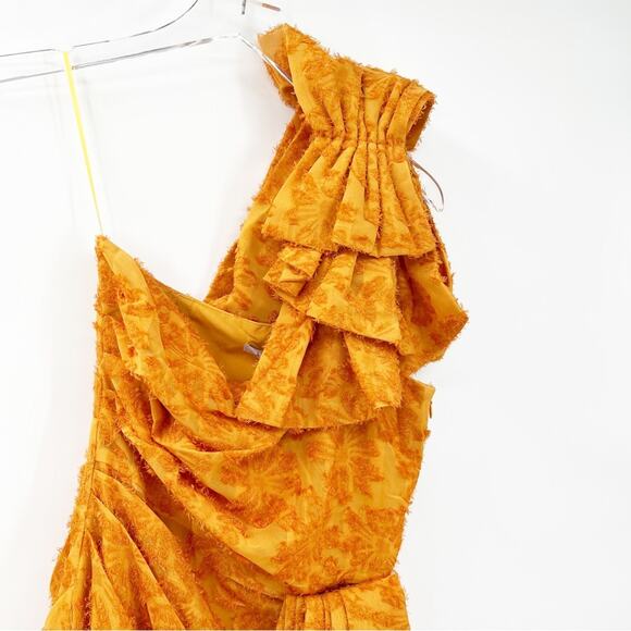 NWT Atoir Guiding Light Dress 4 Orange - Picture 4 of 7